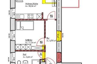 Wohnung mieten in Muskauer Str. 18, 02906 Niesky, Freundliche 2-Zimmer-Hochparterre-Wohnung mit Balkon in Niesky