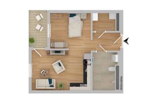 Wohnung mieten in 84177 Gottfrieding, Schöne 1-Zimmer Wohnung im Generationenpark Gottfrieding!