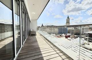 Wohnung mieten in 76133 Innenstadt-West, EIN ORT DER SPITZENKLASSE - Exklusive Wohnung mit Dachterrasse und außergewöhnlichem Ausblick