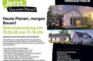 Haus kaufen in 14712 Rathenow, Tag der offenen Tür bei massa haus INFOTAG am 15.06.25 von 11-16 Uhr in Oranienburg