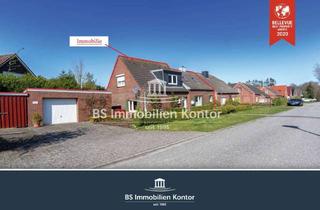 Einfamilienhaus kaufen in 26759 Hinte, Renovierungsbedürftiges Einfamilienhaus mit Garage, Terrasse und Gartenanlage in ruhiger Lage!