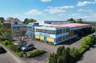 Gewerbeimmobilie kaufen in 73105 Dürnau, Hallen mit Kran für Produktion / Lager und Bürogebäude