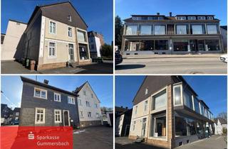 Anlageobjekt in 51643 Gummersbach, Vielseitiges Wohn- u. Geschäftshaus in zentraler Lage mit flexiblen Nutzungsmöglichkeiten!