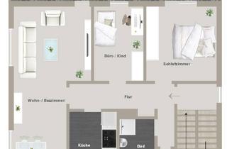 Wohnung mieten in 61352 Bad Homburg, großzügige 3-Zimmer-Wohnung in ruhiger Lage mit Balkon