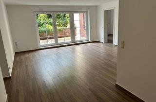 Wohnung mieten in 46236 Bottrop, Helle, frisch renovierte 2-Zimmer-Souterrain-Wohnung mit Fußbodenheizung und eigener Terrasse