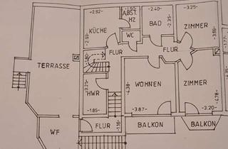 Wohnung mieten in Kirchgasse, 67596 Dittelsheim-Heßloch, Erstbezug nach Sanierung mit Balkon und EBK: Schöne 6-Zimmer-Wohnung mit geh. Innenausstattung