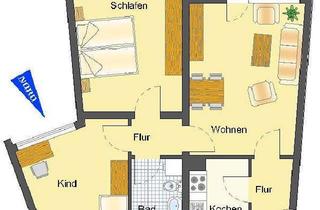 Wohnung mieten in St.-Hedwig-Straße, 59557 Lippstadt, Helle 3-Zimmer-Wohnung über den Dächern von Lippstadt
