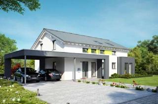 Haus kaufen in 55444 Dörrebach, 2-FH-Tür an Tür mit Freunden oder Familie und doch für sich alleine! - Zweifamilienhaus in ruhigem W