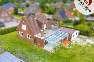Einfamilienhaus kaufen in 26624 Südbrookmerland, Wohnen mit Komfort: Modernisiertes Einfamilienhaus in zentraler Lage von Moordorf