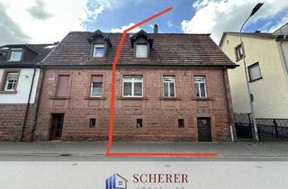 Doppelhaushälfte kaufen in 76846 Hauenstein, Charmante Doppelhaushälfte mit großem Garten und Ausbaupotenzial im Herzen von Hauenstein