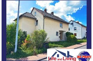Haus kaufen in 34326 Morschen, **Keine Käuferprivison**Gepflegtes Ein- bis Zweifamilienhaus mit großem Grundstück