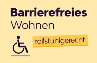 Immobilie mieten in Bauvereinstraße, 07545 Gera, Behindertengerechte 2-Raum-Wohnung mit Dusche, Balkon und Aufzug in der Innenstadt zu haben.