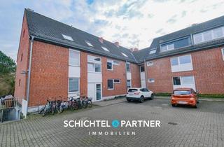 Wohnung kaufen in 28816 Stuhr, Brinkum | Vermietetes Apartment mit Einbauküche & Duschbad im Hochparterre