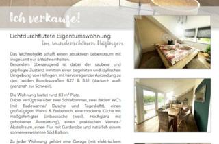 Wohnung kaufen in 78183 Hüfingen, Hüfingen - *PROVISIONSFREI* 3-Zimmer-Wohnung im wunderschönen Hüfingen