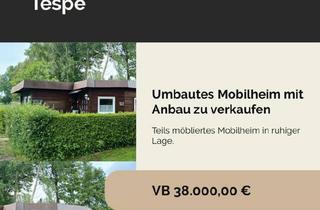 Haus kaufen in 21395 Tespe, Tespe - Umbautes Mobilheim mit Anbau zu verkaufen