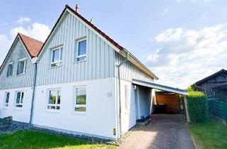 Doppelhaushälfte kaufen in 19205 Roggendorf, Roggendorf - Haus im skandinavischen Stil - trifft auf - idyllische Feldrandlage