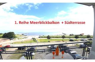 Wohnung kaufen in 23683 Scharbeutz, Scharbeutz - 1. Reihe! Ostseeblick Meerblick Balkon & Süd Sonnendachterrasse