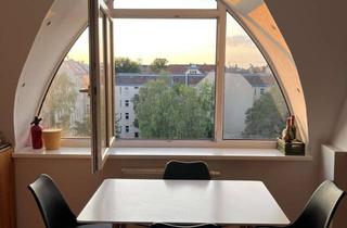 Wohnung mieten in Grüntaler Straße 15, 13357 Wedding, Geschmackvolle 2-Zimmer-Dachgeschosswohnung mit gehobener Innenausstattung mit EBK in Berlin Wedding