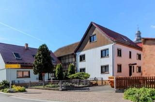 Einfamilienhaus kaufen in 36452 Kaltennordheim, Einfamilienhaus mit Scheune und Nebengebäude in Oberkatz
