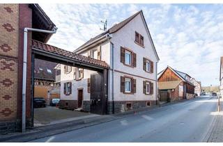 Einfamilienhaus kaufen in 64372 Ober-Ramstadt, Hahn: Hofreite mit Einfamilienhaus und großem Nebengebäude