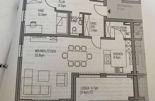 Wohnung mieten in Ackerstraße 14, 38304 Wolfenbüttel, Nachmieter für gehobene Etagenwohnung mit Balkon und EBK in Wolfenbüttel