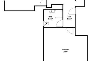 Wohnung mieten in Dohnenstieg, 29223 Celle, Erstbezug nach Sanierung: Ansprechende 2,5-Raum-DG-Wohnung mit geh. Innenausstattung + Balkon