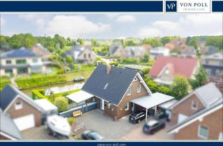 Haus kaufen in 26759 Hinte, Kanalblick & Ruheoase – Ihr neues Zuhause in Sackgassenendlage
