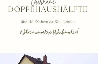 Doppelhaushälfte kaufen in 75397 Simmozheim, Simmozheim - Charmante Doppelhaushälfte über den Dächern von Simmozheim