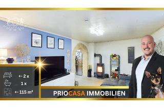 Wohnung kaufen in 54634 Bitburg, Bitburg - BITBURG ETW im EG Hochwertig saniert Pelletheizung Wunderschöne Außenanlage Kamin