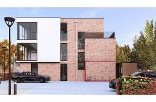 Wohnung kaufen in 26871 Papenburg, Exklusive 2-Zimmer-Erdgeschosswohnung im Neubau mit Terrasse und Garten! (Whg 1)
