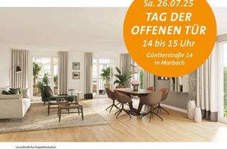 Wohnung kaufen in 71672 Marbach, Neubautraum mit 4 Zimmern und Balkon – Erstbezug im 1. Obergeschoss