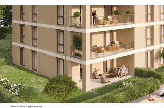 Wohnung kaufen in 71672 Marbach, Neubautraum mit 4 Zimmern und Balkon – Erstbezug im 1. Obergeschoss