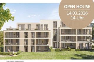 Wohnung kaufen in 71672 Marbach, Neubautraum mit 4 Zimmern und Balkon – Erstbezug im 1. Obergeschoss