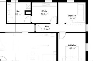 Wohnung mieten in 69412 Eberbach, 2-Zimmer-EG-Wohnung
