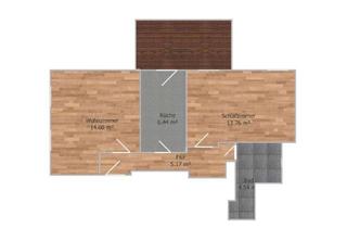 Wohnung mieten in Teichgartenstraße, 07985 Elsterberg, Attraktive 2-Zimmer-Wohnung mit Balkon in Elsterberg