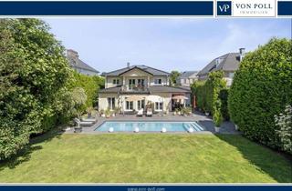 Villa kaufen in 40667 Meerbusch, Modernes Refugium mit Pool - Luxusvilla in Premiumlage