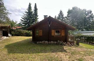 Haus kaufen in 17252 Schwarz, urige Blockhütte in Seenähe -Ferienobjekt-
