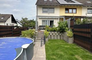 Haus kaufen in 64569 Nauheim, Schönes Reihenendhaus mit Pool in Nauheim
