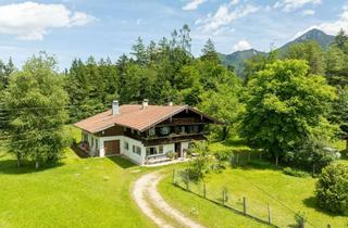 Haus kaufen in 83250 Marquartstein, Rarität in Marquartstein: Anwesen in Alleinlage mit über 1,7 ha Grundstücksfläche