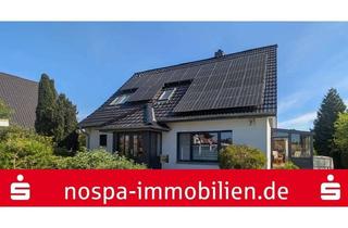Einfamilienhaus kaufen in 24392 Süderbrarup, Energetisch modernisiertes Einfamilienhaus mit Wintergarten und PV-Anlage in ruhiger Feldrandlage!
