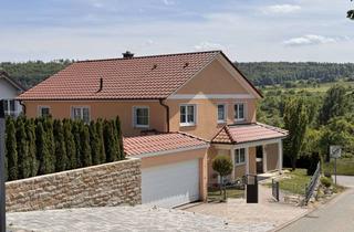 Haus kaufen in Tulpenstr., 75397 Simmozheim, SEHR ANSPRECHENDES HANSE-FERTIGHAUS MIT 189 M² WFL, 590 M² GRUNDSTÜCK UND DOPPELGARAGE IN SIMMOZHEIM