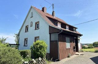 Einfamilienhaus kaufen in 63928 Eichenbühl, Einfamilienhaus mit Scheune und großem Grundstück!