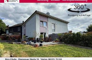 Haus kaufen in 55268 Nieder-Olm, Großzügiges Architektenhaus mit Einliegerwohnung in schöner Ortsmittelage mit tollem Garten un