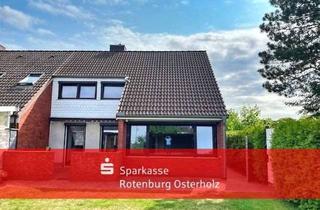 Reihenhaus kaufen in 27432 Bremervörde, Modernisiertes Endreihenhaus mit vielen Möglichkeiten!