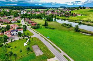 Grundstück zu kaufen in 83376 Truchtlaching, sonniges Wohnbaugrundstück mit Alz und Bergblick