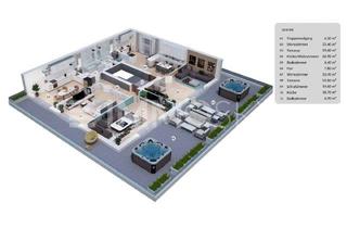 Wohnung kaufen in 06420 Könnern, Jacuzzi auf der eigenen Terrasse? Hier entlang!
