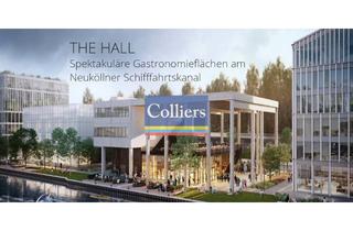 Gastronomiebetrieb mieten in 12059 Neukölln, Spektakuläre Gastronomieflächen am Neuköllner Schifffahrtskanal