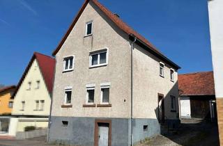 Haus kaufen in 63934 Röllbach, EFH mit Garage, Scheune und separatem Bauplatz!