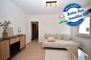 Immobilie mieten in 63739 Aschaffenburg, DIETZ: Voll-möblierte Wohnung - Am Floßhafen Aschaffenburg zu vermieten! PKW-Stellplatz und Balkon!