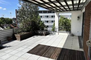 Penthouse mieten in 40547 Düsseldorf, Düsseldorf-Lörick: Großzügiges Penthouse (5 Zimmer) mit Dachterrasse und Einbauküche!